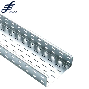 Hot-dip Galvanized Steel Cable Tray and Power Perforated Cable Tray Supporting System Perforated Cable Tray