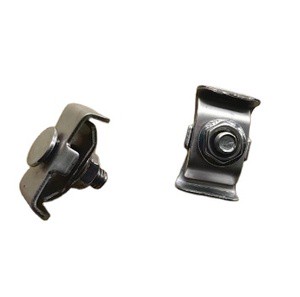 Industrial Carbon Steel Grid Cable Tray Clips With Galvanized Finish For Connecting And Securing
