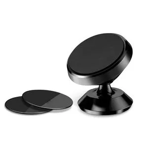 Universal Stable Mobile Mount Magnetic 360-degree Rotating Adjustable Height Adhesive Pad Car Phone Holder Compatible All