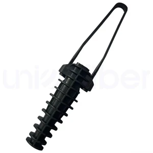 Ftth Fttx Tension Dead End Clamp Overhead Pole Optical Fiber Cable Accessories Adss Anchor Clamps Cable Fixing Standard