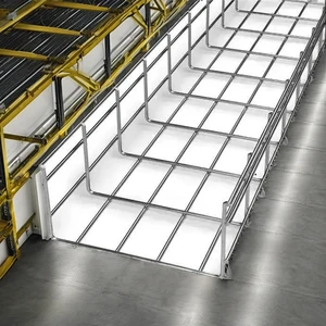 High Quality Galvanized Wire Mesh Cable Tray Hot Dip GI 80μm Zinc Coating Factory Direct Wholesale