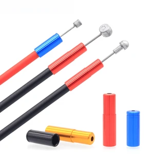Hydraulic Brake Hose 4mm Aluminium Shift&Brake Cable Cap 5mm Colorful Cable End Bicycle Derailleur Brake Cable Cap Tip