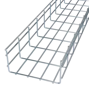 Customization Service Industrial Indoor Outdoor Galvanized Wire Mesh Cable Tray Multicolor Corrosion-Resistant High Capacity