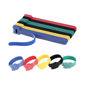 Cable Ties Reusable Multi-Purpose Wire Ties Cord Organizer Hook and Loop