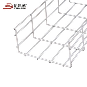 Powder Coated Stainless Steel Superior Quality Customized Anti Corrosion Electrical Wire Mesh Cable Tray