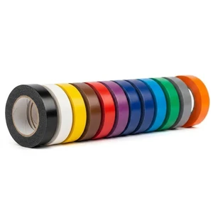 High Voltage PVC Electrical Insulation Tape Colored Flame Retardant Waterproof Electric Wire Vinyl Insulating Heat-Resistant