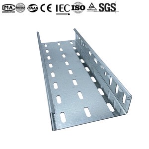 Factory Price Perforated Cable Tray Support OEM Pre-galvanized Cable Trunking System Heavy Duty Hot Dipped Galvanized Cable Tray