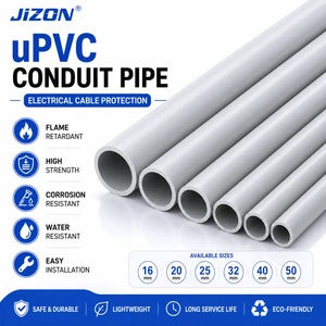 UPVC Conduit Pipe for Electrical Wiring | Flame Retardant PVC Electrical Conduit
