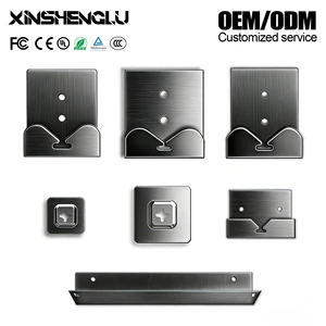 Stainless Steel Mirror Brackets | Heavy Duty Wall Mirror Hangers | For Bathroom Installation | OEM ODM Service