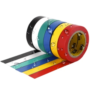 Insulating Tape Wrapped Around Wires, Colorful PVC Insulated air Conditioning Tape