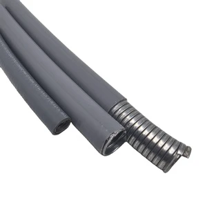Liquid-tight Flat Pack Explosion-proof Zinc High Flexibility Flat Design Electrical Wiring Conduit Flexible Tubing
