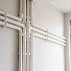 Bulk Order Durable Heat Resistant PVC Insulating Conduit Duct Pipe Corrosion Resistant Industrial Use Electrical Tube ISO