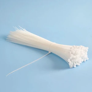 YDSL 8*400mm Self-Locking Nylon 66 Cable Ties for Industrial Use and Electrical Applications