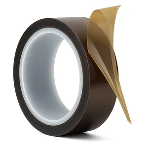 High Temperature Resistant Insulation PTFE Film Silicone Adhesive Tape Gray Fiberglass Insulating Tape