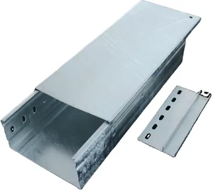 Galvanized Fireproof Ventilated Cable Trays for Industrial Construction and Cable Laying Factory Direct Sales