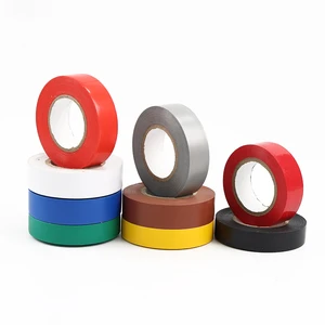 SZS Solid PVC Electrical Insulating Tape Flexible 0.13mm X 19mm X 10m for Electric Wires Installation
