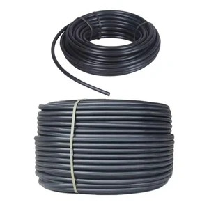 PE Flexible Soft Hose Electric Conduit Tube Black Plastic Wire Cable Protection