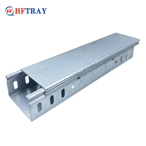 High Strength Industrial Construction Carbon Steel Electrical Galvanized Cable Laying Trunking Tray