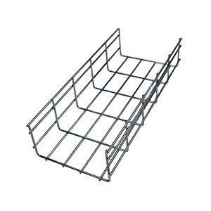 Basket Steel Cable Tray Outdoor 200*100 100*50 Galvanized Wire Mesh Cable Tray