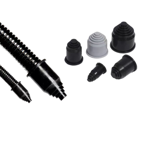 Hot Selling TPE Flexible Conduit End Plug Cap -40℃+100℃ Short-term 130℃ Corrugated Pipe Plug Hose Stopper High Conduits Fittings