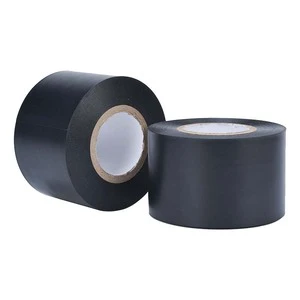 Black PVC Duct Pipe Wrapping Custom Waterproof 48mm*25Y Strong Adhesive Rubber Vinyl Protection Repair Silver 2