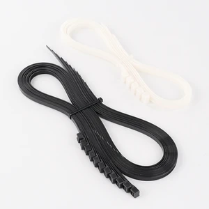 Nylon 66 Multi-Purpose Plastic HT-7.6*750 Cable Ties, Secure Self-Locking Mechanism, for Home, Garden