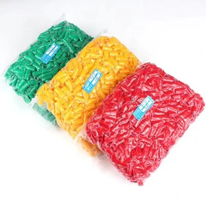 V-25 Cable Lugs Terminal Insulating Material Soft Protective Sleeve 100PCS/BAG PVC Vinyl Rubber Wire End Caps