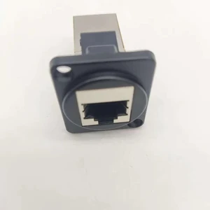 BYXGD CAT6 8p8c RJ45 Coupler Female Wi-Fi Network Cable Extender Connector with 3-Year Warranty M12/RJ45 Model No Power