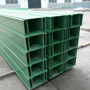China Factory Fiberglass Cable Tray Laying Fireproof & Durable Fiberglass Cable Tray for Outdoor Industry Use