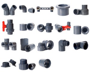 Pipe Fittings and Prices Dark Grey Pipe and Fittings Pvc Elbow Pipes Hot Sale High Quality Manufacturer UPVC SCH80 PVC Fitting