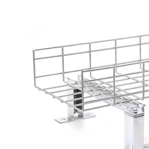 Galvanized Wire Mesh Open Type Cable Tray for Data Center Base Station Network Cabling Bridge System-Durable Corrosion Resistant