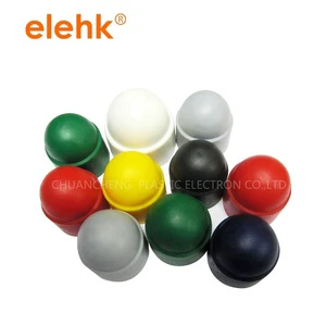 Elehk M5 M6 M8 M10 M12 M14 M16 M18 M20 M24 Bolt Covers Screw Caps Plastic Domed Protection Caps Bolt Nut Protective Caps