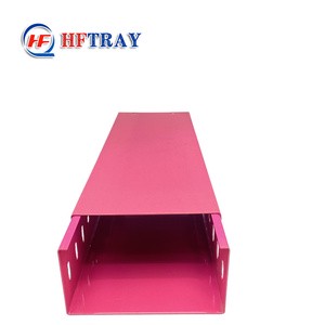 Factory Direct Industrial Construction Stainless Steel Solid Cable Raceway OEM Corrosion Resistant Powder Coating Cable Trunking