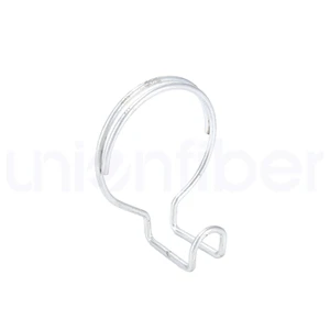 FTTH Drop Cable Loop Clip Or Fiber Optic Cable Storage Coil In Galvanized Steel / Stainless Steel