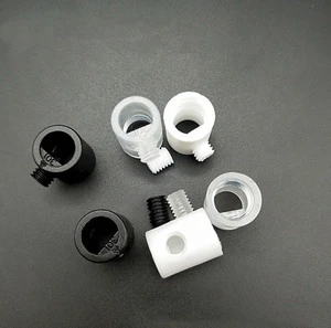 Plastic 301Cable Clips Cable Clamp Black White Transparent Color