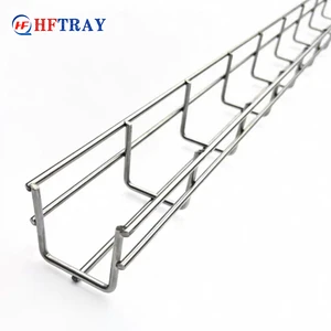 Stainless Steel Wire Mesh Cable Tray for Industrial Construction Use Corrosion Resistant