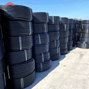 High Quality Plastic Pe Electrical Conduit Pipe Black PE Conduit Pipe for Underground Wire Cable Routing