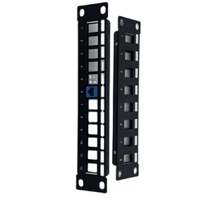 Factory Selling FTP 8 12 Port Shielded Blank Patch Panel