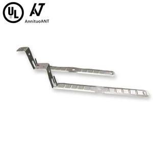 UL Listed Metal Cable Bracket Electrical Galvanized Steel Cable Support Bracket Cable Support Clip Colorado Jim With Locking Tab