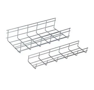 Wire Mesh Cable Tray SS316 SS 304 Stainless Steel Hot-Dipped Galvanized for Data Center Industrial Solar Power System Project
