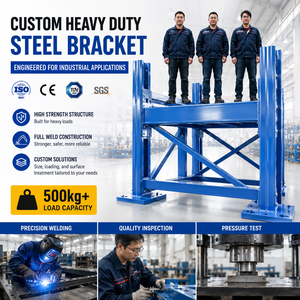 Custom High Precision Adjustable Metal Shelf Bracket T Galvanised SUS Bracket For Metal Furniture 30cm