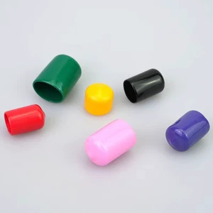 Soft Durable PVC Flexcaps Plastic Protection Caps For Pipe Outer Edge Anti-Scratch Protection