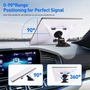 2in1 Adhesive Vacuum Suction Cup Mount Adjustable Angle Dashboard Stand Bracket Kit Starlink Mini RV Van Boat Overlanding Car