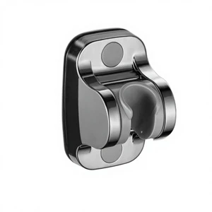 Adjustable Hand Shower Head Holder Shower Accessories Strong Adhesive Wall Mounted Plastic Bracket for Bathroom