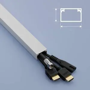Electrical Cable Trunking Cable Duct PVC Wire Conduit Tidy