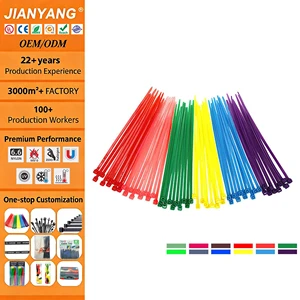 Custom Color 80Kg Cable Tie 5MM 3MM Nylon Cable Tie Plastic 66 Cable Ties Nylon