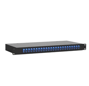 Good Quality 12/24port Optic Fiber Patch Panel Thickened Material OEM Order SC LC FC ST Factory Price