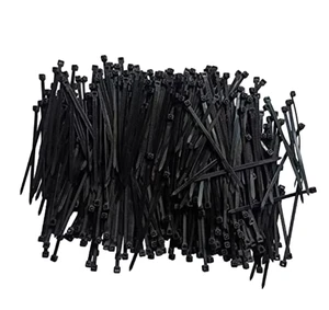 RCR High Quality Nylon 66 Self-locking Cable Ties 2.5*120mm (4.7inch) CE ROHS Certified 8KGS Tensile Strength China