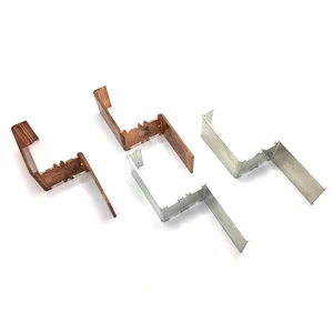 Custom Metal Stamping Part Zinc Plated L Shaped Bracket