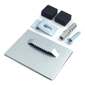 Heavy Duty Strong Wall Mounting Brackets Self Adhesive 60*80mm Mirror Plate Kit
